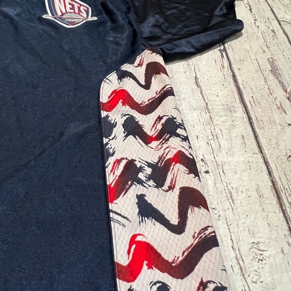 Vintage Boys Kids New Jersey Nets NBA Basketball Sports Champion Warmup Jersey - Picture 8 of 11